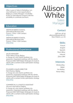 Our CV templates (to download) · myCVfactory