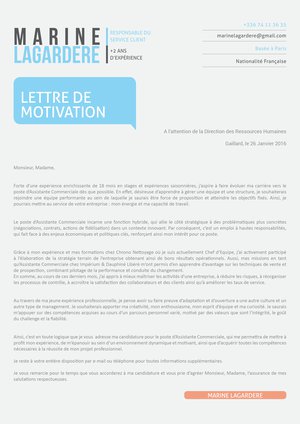 modele lettre de motivation telecharger